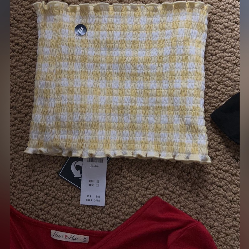 hollister interchangeable tube top